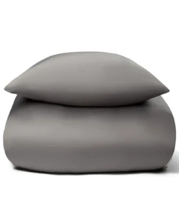 Bambus Dobbelt Sengetøj 240x220 Cm 100  Naturligt Bambus Nature By Borg Gråt Satinvævet King Size Dynebetræk