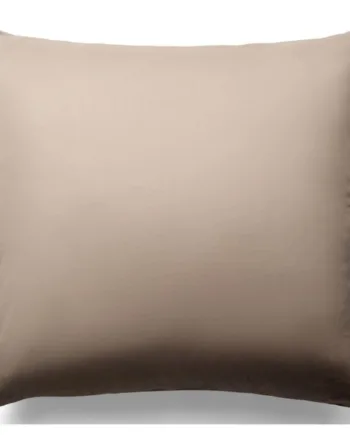 Bambus Pudebetræk 100  Naturligt Bambus 60x63 Cm Champagne Farvet  Satinvævet Hovedpudebetræk