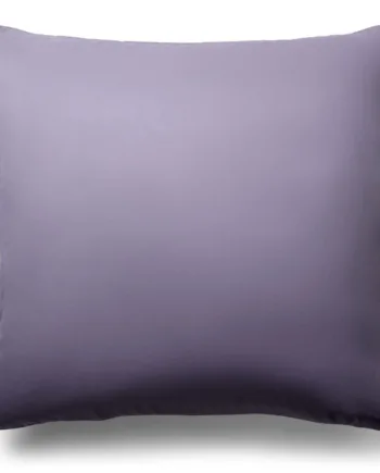 Bambus Pudebetræk 100  Naturligt Bambus 60x63 Cm Lys Lilla  Satinvævet Hovedpudebetræk