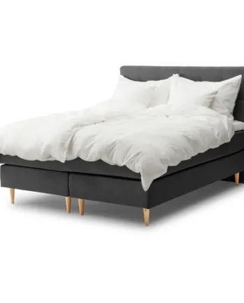 Dobbeltseng 160x200 Cm Favorit Deluxe   Zoners Kontinentalseng Ekstra Komfort Nordstrand Home