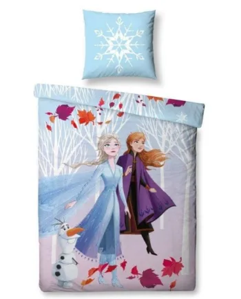 Frozen Junior Sengetøj 100x140 Cm Frost Sengesæt 100  Bomuld