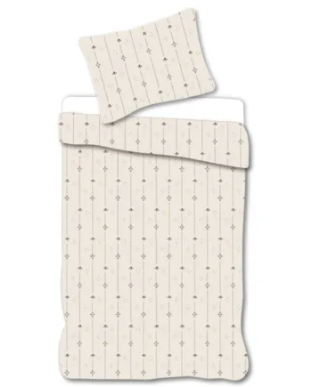 Baby Sengetøj 70x100 Cm Hvidt Sengesæt Med Sorte Mønstret Striber 100  Blødt Bomulds Sengelinned