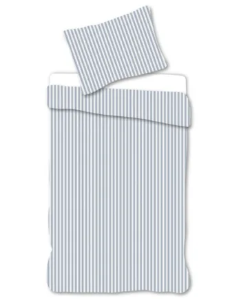 Baby Sengetøj 70x100 Cm Sengesæt Med Hvide Og Blå Striber 100  Blødt Bomulds Sengelinned