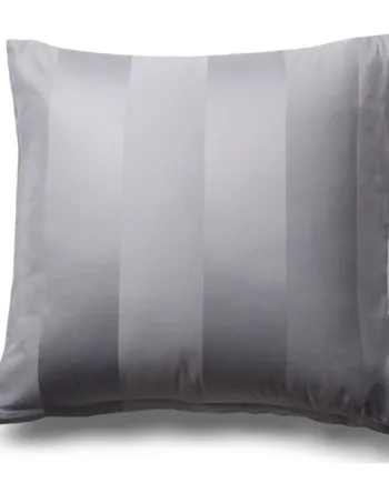 Luksus Pudebetræk 60x63 Cm Gråt Eksklusivt Hovedpudebetræk   100  Bomuldssatin Fra By Borg