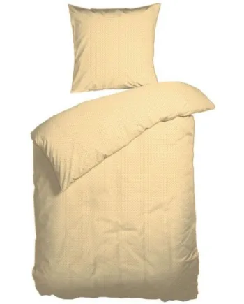 Baby Sengetøj 70x100 Cm Gult Sengesæt Med Cirkelmønster 100  økologisk Bomuldssatin Night   Day Baby Sengelinned