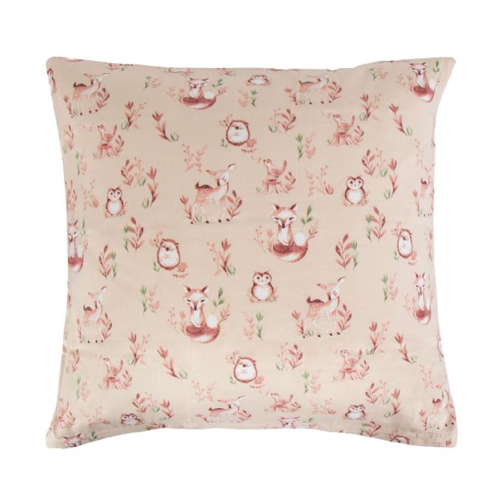 Pudebetræk 60x63 Cm Animals Wood Hovedpudebetræk   100  Bomuldssatin
