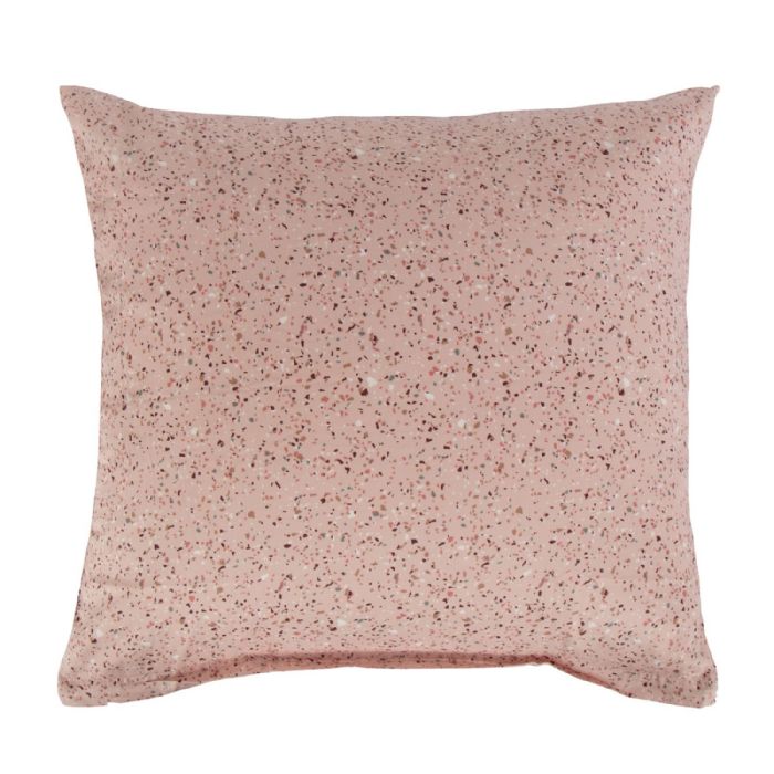 Pudebetræk 60x63 Cm Marble Light Red Hovedpudebetræk   100  Bomuldssatin