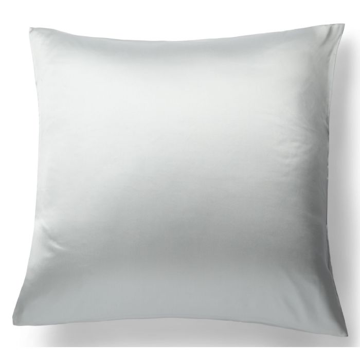 Silke Pudebetræk 50x70 Cm Gråt Pudebetræk 100 Morbærsilke By Borg