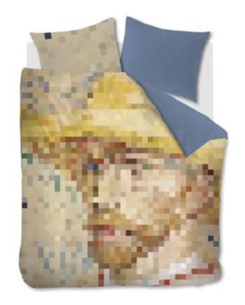 Ternet økologisk Sengetøj 140x200 Cm Vendbart Sengesæt   100  økologisk Bomuldssatin Homage Multi Beddinghouse Sengelinned