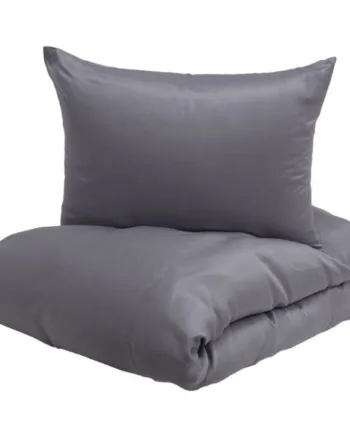 Turiform Sengetøj 140x200 Cm Enjoy Gråt Sengesæt 100  Bambus Sengetøj