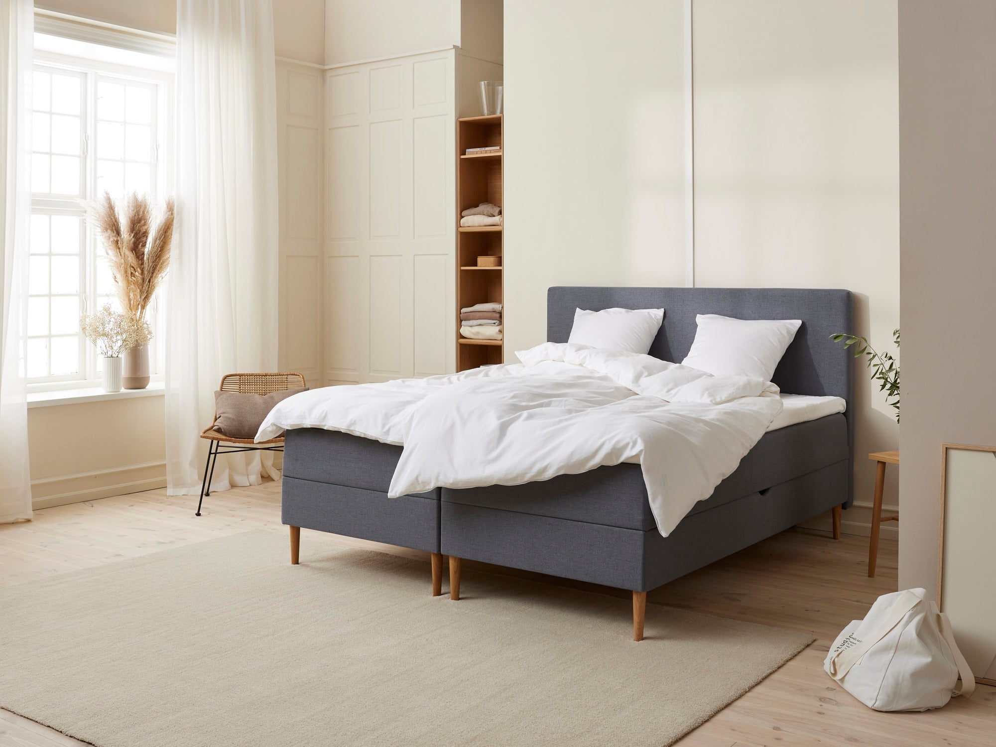 Fabrikkens Opbevaringsboks   Opbevaringsboks  Antracit  180x210 Cm