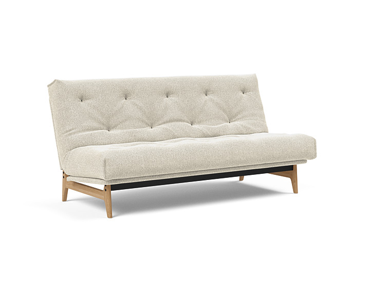 Innovation  Aslak Sovesofa   Fast Betræk 140x200 Cm  Soft Spring Madras-357