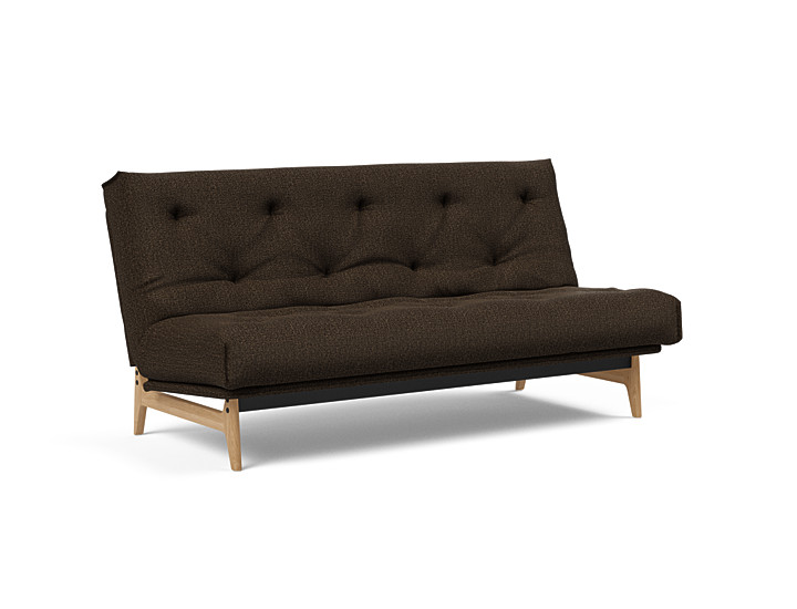 Innovation  Aslak Sovesofa   Fast Betræk 140x200 Cm  Soft Spring Madras-358