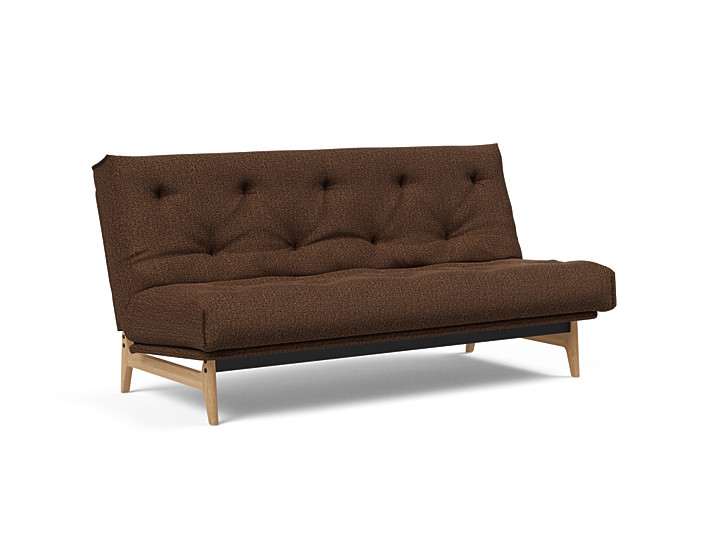 Innovation  Aslak Sovesofa   Fast Betræk 140x200 Cm  Soft Spring Madras-359