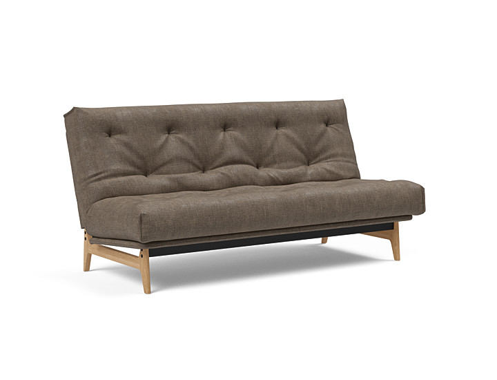 Innovation  Aslak Sovesofa   Fast Betræk 140x200 Cm  Soft Spring Madras-411