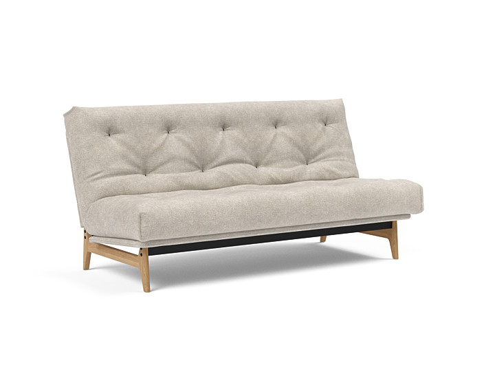 Innovation  Aslak Sovesofa   Fast Betræk 140x200 Cm  Soft Spring Madras-280
