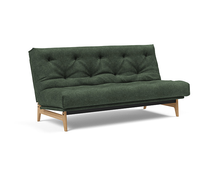 Innovation  Aslak Sovesofa   Fast Betræk 140x200 Cm  Soft Spring Madras-281