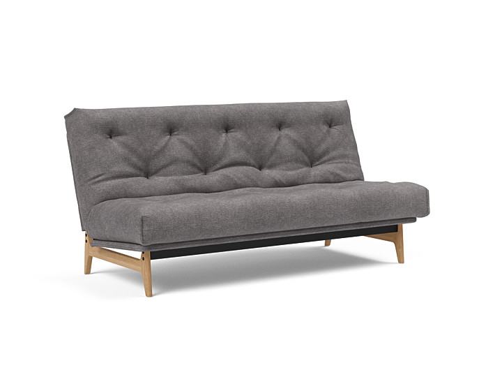 Innovation  Aslak Sovesofa   Fast Betræk 140x200 Cm  Soft Spring Madras-282