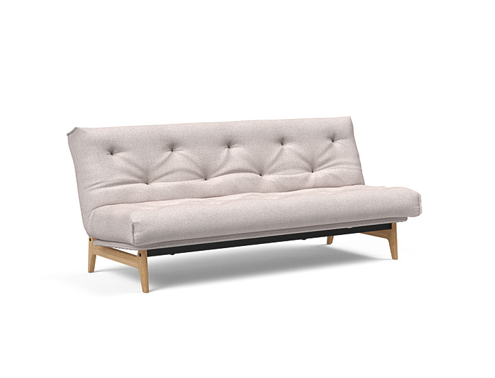 Innovation  Aslak Sovesofa   Fast Betræk 140x200 Cm  Soft Spring Madras-300