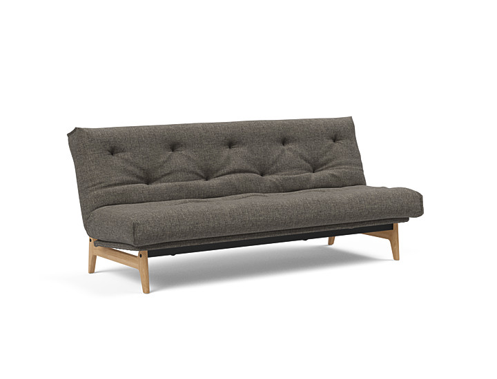 Innovation  Aslak Sovesofa   Fast Betræk 140x200 Cm  Soft Spring Madras-216