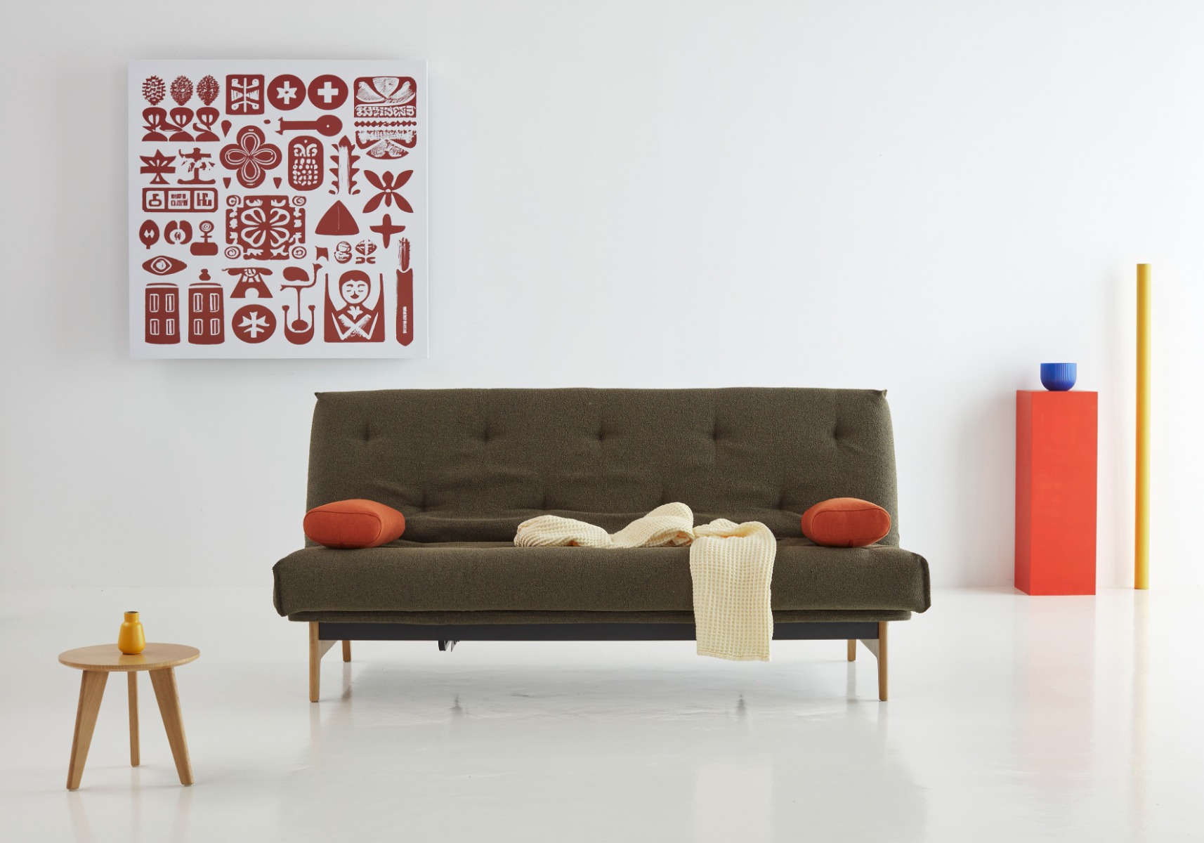 Innovation  Aslak Sovesofa   Fast Betræk 140x200 Cm