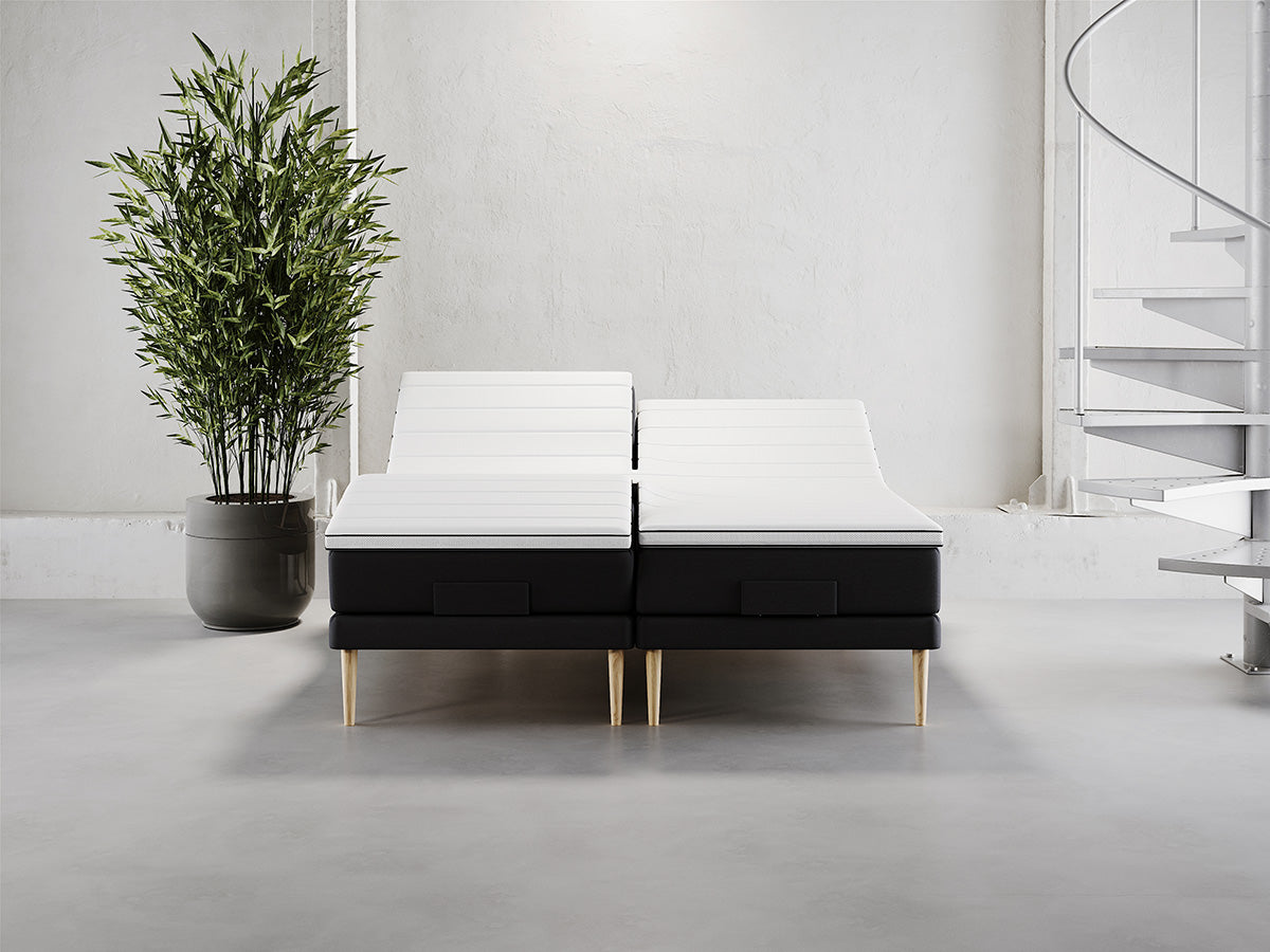 Nordkap Elevation  Sort   160x210 Cm