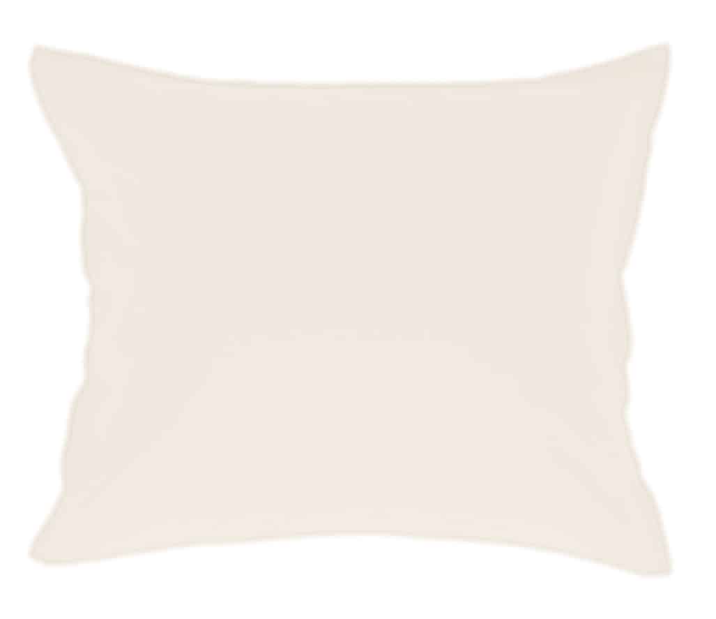 Basic Pudebetræk   Ren Bomuldssatin   Størrelser Og Mange Farver-60x63-off-white