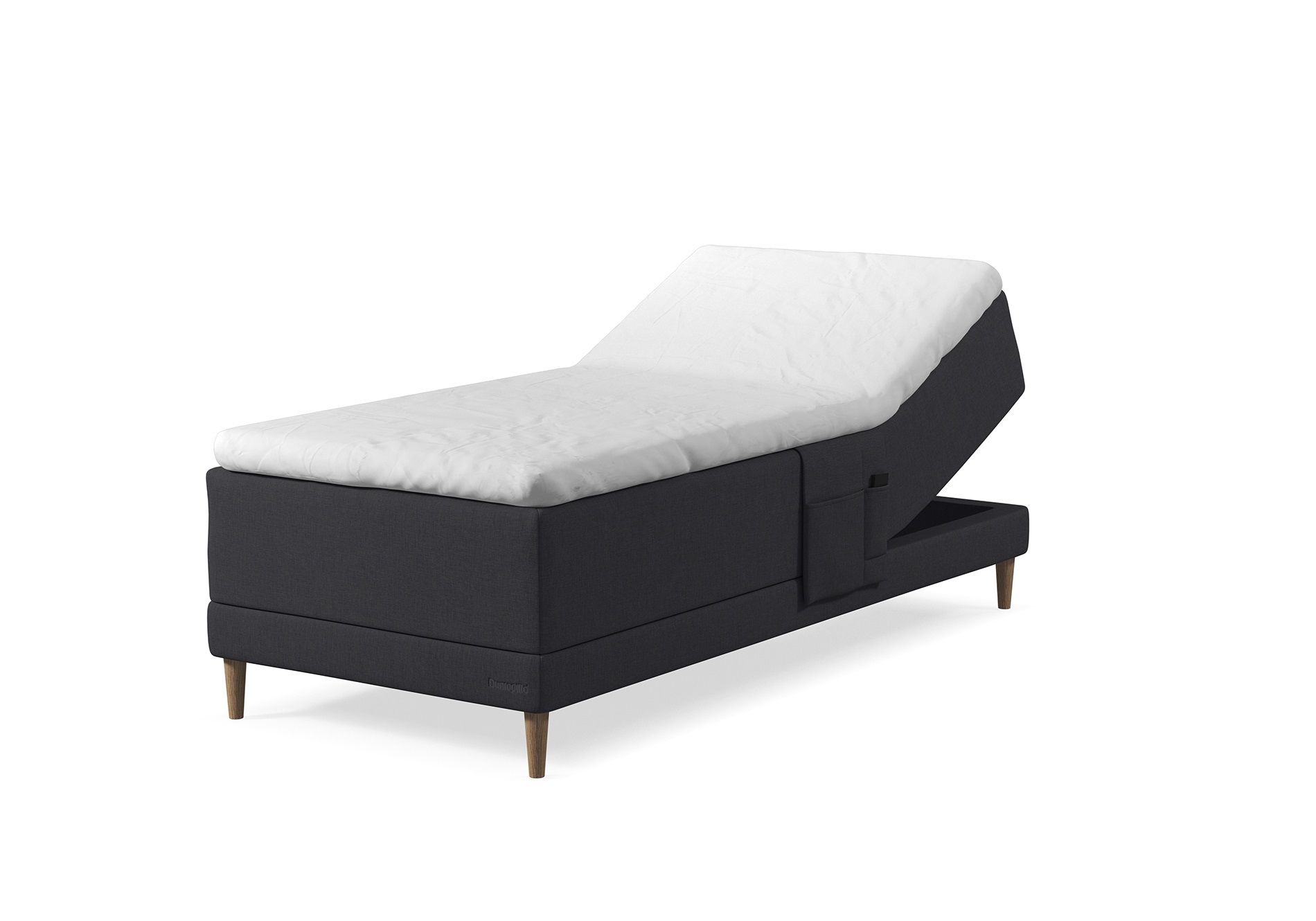 Dunlopillo  Passion Boxelevationsseng 90x210 Cm Madras Og Hævebund   Et Design