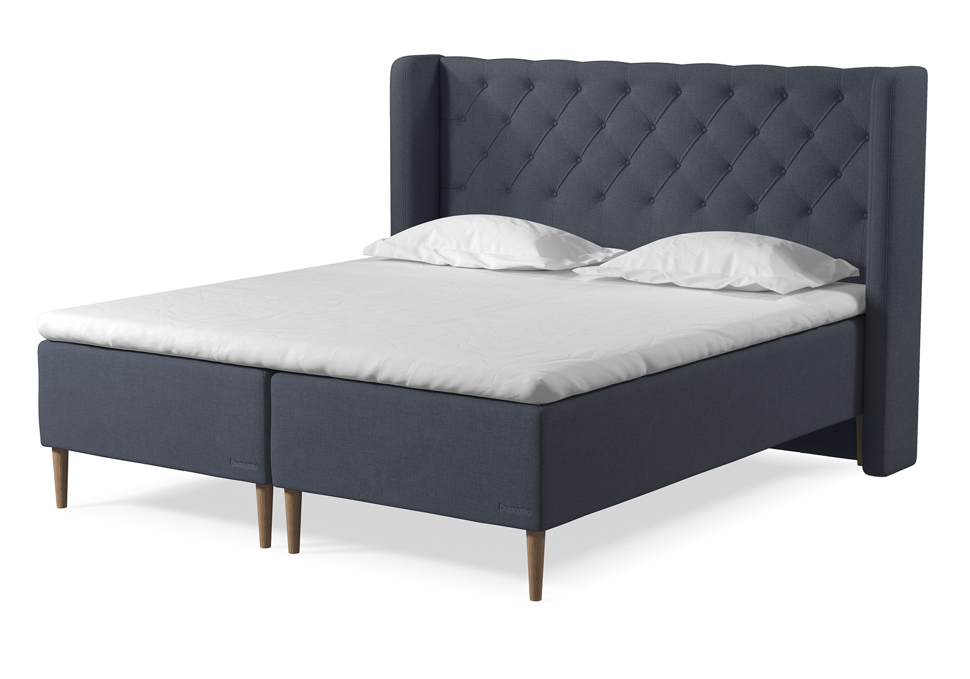 Dunlopillo  Passion Boxmadras 160x200 Cm En Unik Kombination Af Naturlatex Og Pocketfjedre