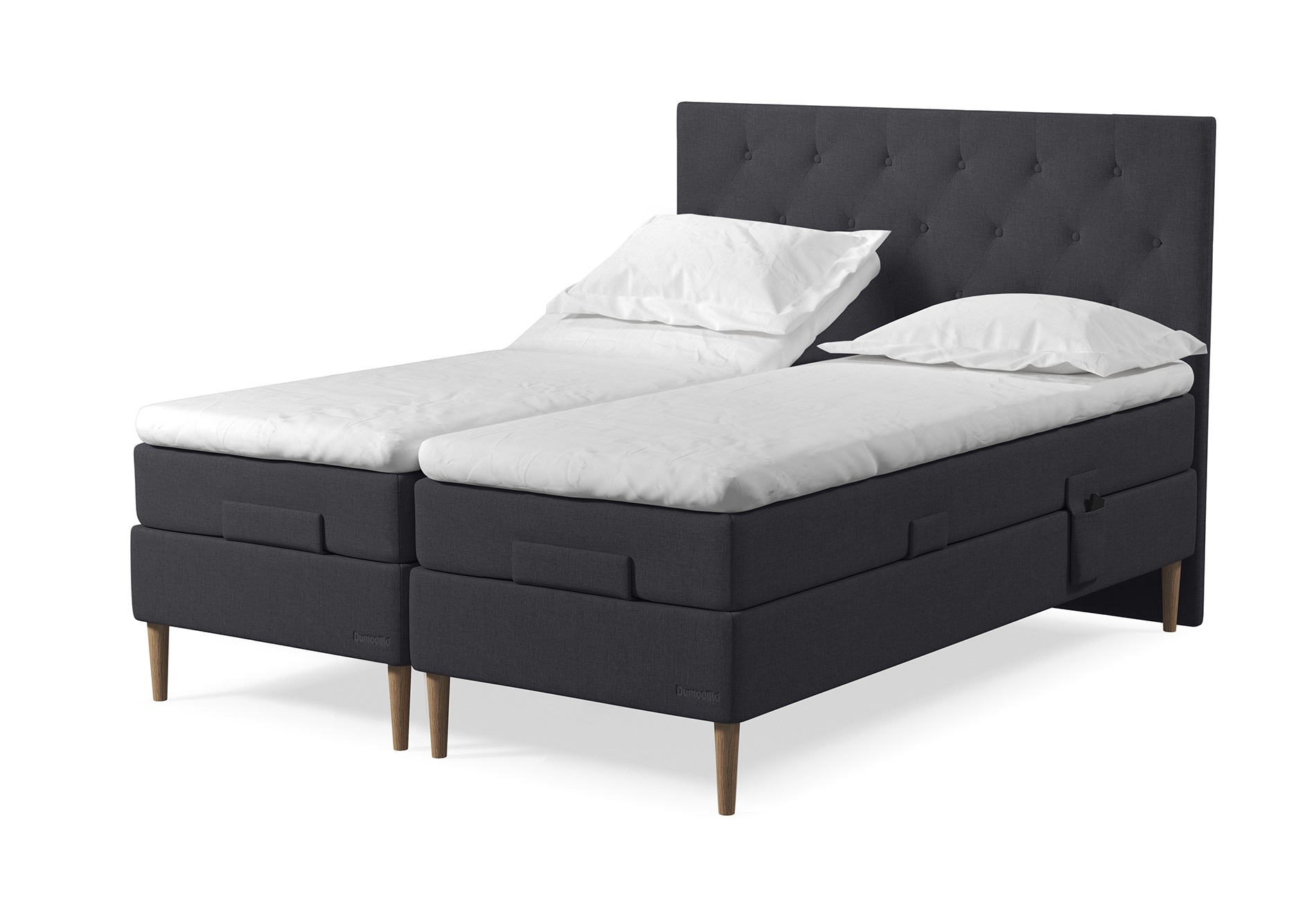 Dunlopillo  Pure Elevationsseng 180x200 Cm Inkl  Cool Wave Topmadras