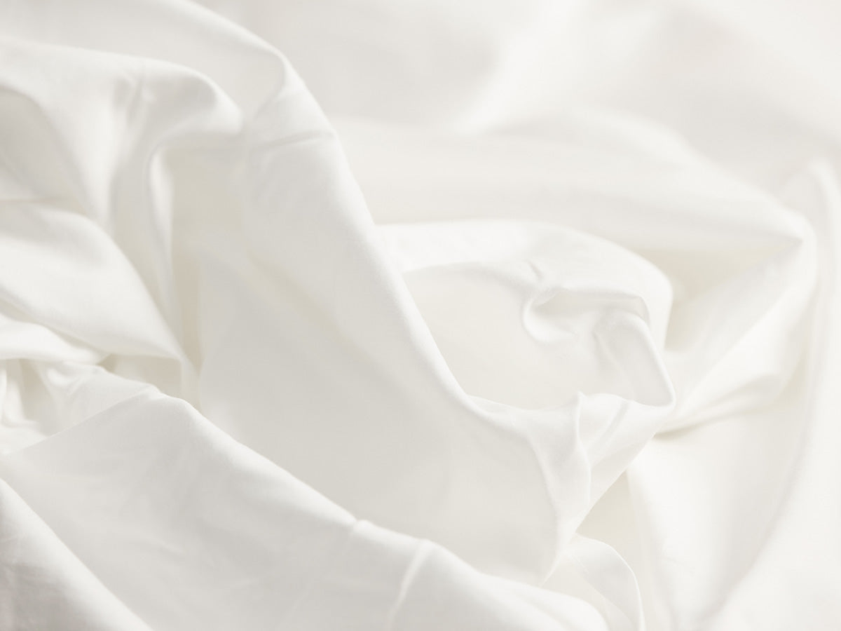 Satin Kuvertlagen  Hvid  210x210 Cm