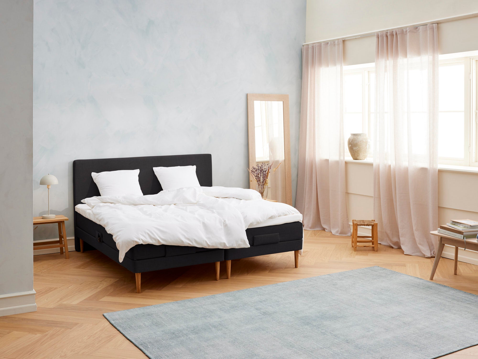 Fabrikkens Kølende   Elevation  Sort  180x210 Cm