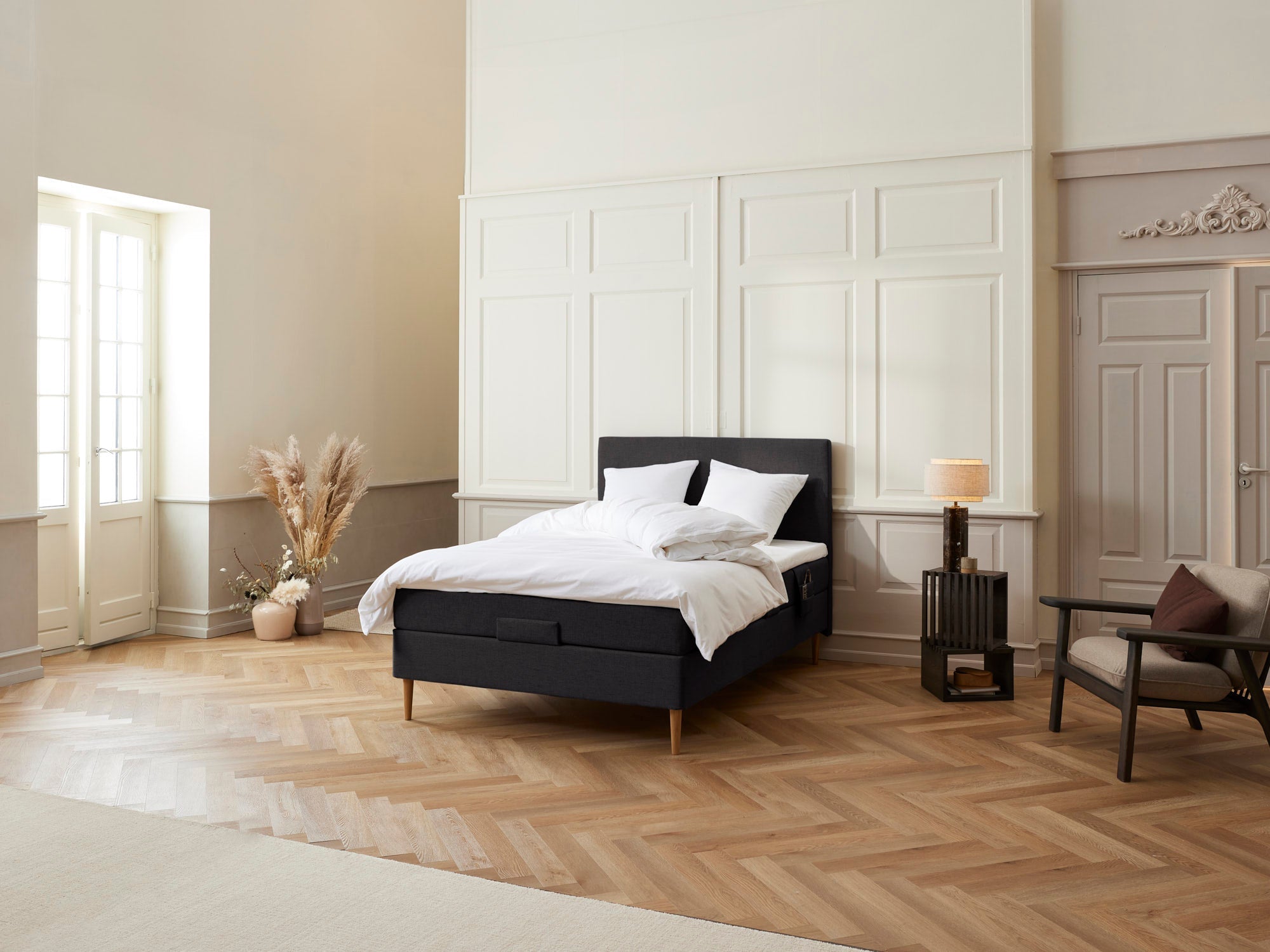 Fabrikkens Luksus   Elevation  Sort  120x200 Cm