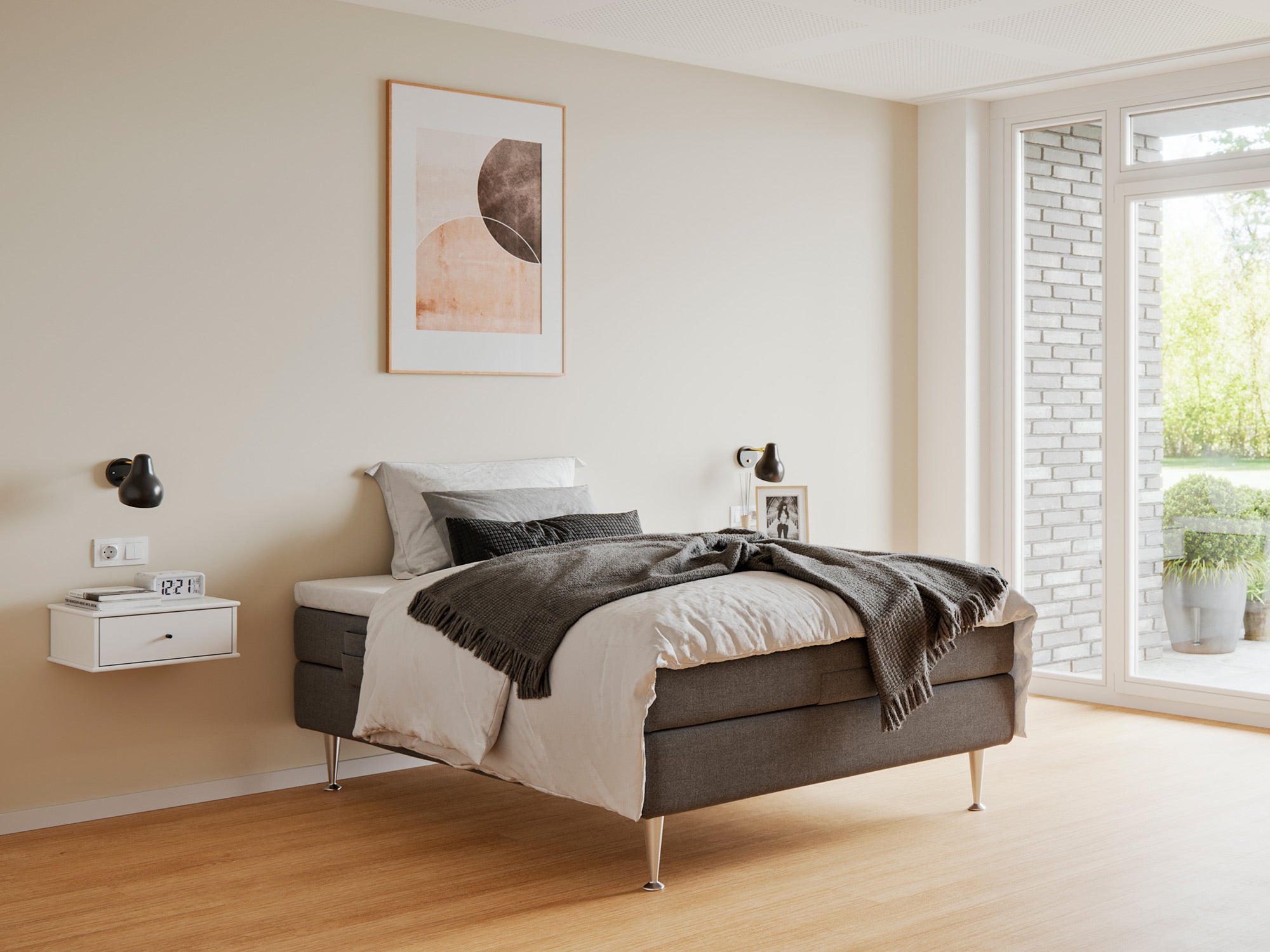 Fabrikkens Platin   Elevation  Antracit  105x210 Cm